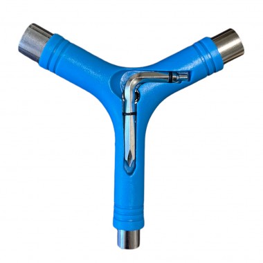 Ключ для скейтборда BroStuff Y-образный голубой Ключ для скейтборда BroStuff Y-образный голубой