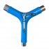 Ключ для скейтборда BroStuff Y-образный голубой Ключ для скейтборда BroStuff Y-образный голубой