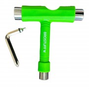 Ключ для скейтборда BroStuff Т-образный зелёный