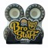Колеса для скейтборда BroStuff black\white logo 52мм 101a Колеса для скейтборда BroStuff black\white logo 52мм 101a