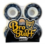 Колеса для скейтборда BroStuff original logo black 54мм 101a