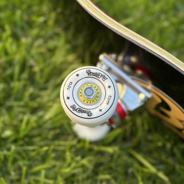 Колеса для скейтборда BroStuff original logo white 52мм 101a Колеса для скейтборда BroStuff original logo white 52мм 101a