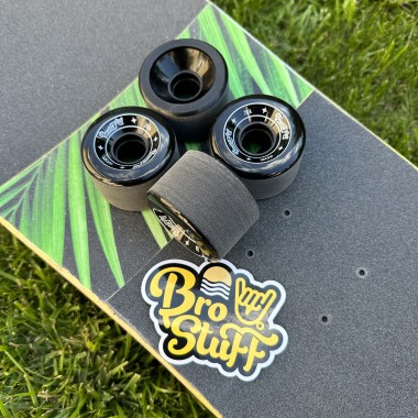 Колеса для круизера BroStuff black 65x45мм 78a Колеса для круизера BroStuff black 65x45мм 78a