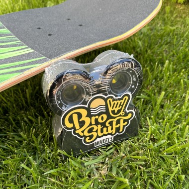 Колеса для круизера BroStuff black 65x45мм 78a Колеса для круизера BroStuff black 65x45мм 78a