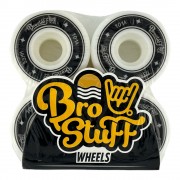 Колеса для скейтборда BroStuff original logo black 53мм 101a