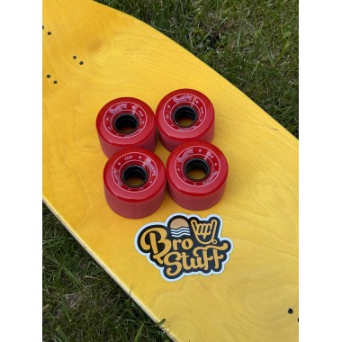 Колеса для круизера BroStuff red 65x45мм 78a Колеса для круизера BroStuff red 65x45мм 78a