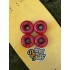 Колеса для круизера BroStuff red 65x45мм 78a Колеса для круизера BroStuff red 65x45мм 78a