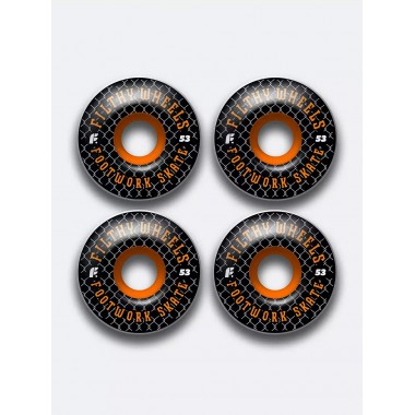 Колеса для скейтборда Футворк filthy black 53мм 85a форма classic Колеса для скейтборда Футворк filthy black 53мм 85a форма classic