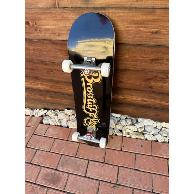 Скейтборд BroStuff original logo black 8.25x31.625 Скейтборд BroStuff original logo black 8.25x31.625