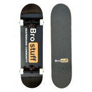 Скейтборд BroStuff brohub black 8.25x31.625