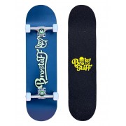 Скейтборд BroStuff original logo navy blue 8.375x31.75