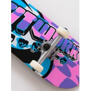 Скейтборд Футворк фуджи клетка фиолет 8x31.5