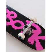 Скейтборд Футворк лого неон розовый 7.87x31.375