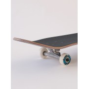 Скейтборд Футворк лого неон серебро 8.125x31.625