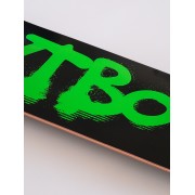 Скейтборд Футворк лого неон зеленый 8x31.5