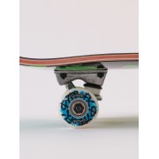 Скейтборд Футворк лого неон зеленый 8x31.5