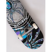 Скейтборд Футворк паучара черный 8x31.5