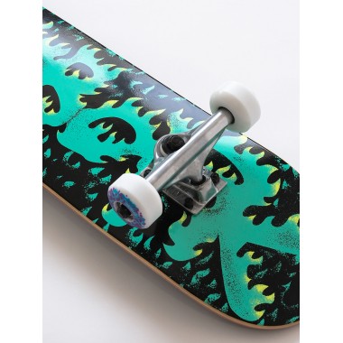 Скейтборд Футворк пламя зеленый 7.5x30.75 Скейтборд Футворк пламя зеленый 7.5x30.75