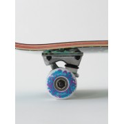 Скейтборд Футворк пламя зеленый 7.5x30.75