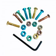 Винты для скейтборда BroStuff Rainbow 1"