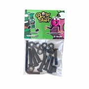 Винты для скейтборда BroStuff Black 1"