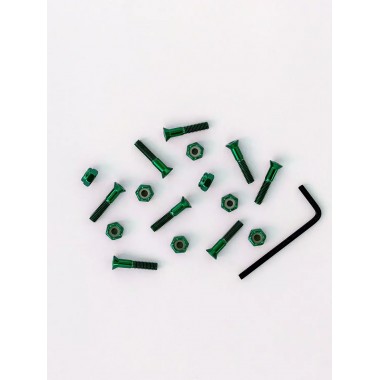 Винты для скейтборда Футворк shiny green 1" Винты для скейтборда Футворк shiny green 1"