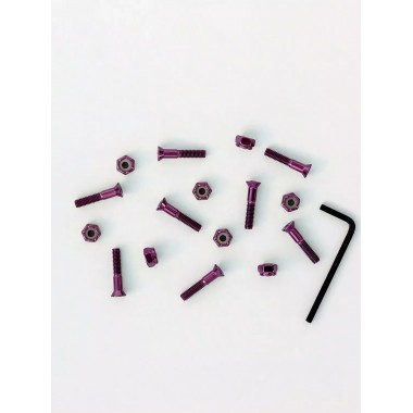 Винты для скейтборда Футворк shiny purple 1" Винты для скейтборда Футворк shiny purple 1"