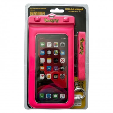 Плавающий чехол для телефона BroStuff Neon Pink Плавающий чехол для телефона BroStuff Neon Pink