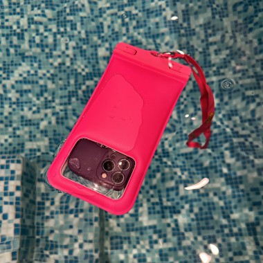 Плавающий чехол для телефона BroStuff Neon Pink Плавающий чехол для телефона BroStuff Neon Pink