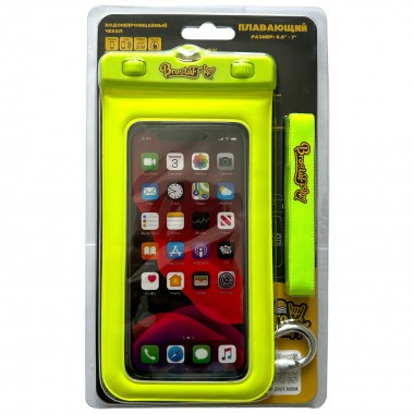 Плавающий чехол для телефона BroStuff Neon Yellow Плавающий чехол для телефона BroStuff Neon Yellow
