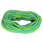 Фал для буксировки баллонов плавающий O'Brien rope 2p tube ylw/aqua
