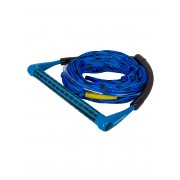 Фал с рукояткой для вейкбординга O'Brien rope wake combo 4 section poly-e blue