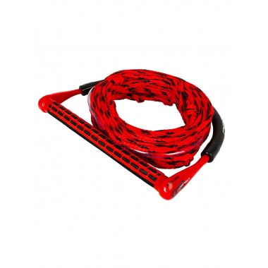 Фал с рукояткой для вейкбординга O'Brien rope wake combo 4 section poly-e red Фал с рукояткой для вейкбординга O'Brien rope wake combo 4 section poly-e red