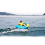 Фал для 4-местных баллонов Spinera towable 4 person tube rope green/blue