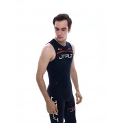 Гидрокостюм без рукавов + гидрокуртка Jetpilot rx vault race john+jacket black/white
