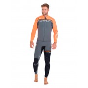 Гидрокостюм без рукавов + гидрокуртка Jetpilot rx vault race john+jacket charcoal/orange