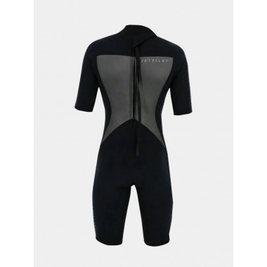 Гидрокостюм мужской короткий Jetpilot flight 2x2 bz ss springsuit flatlock black/black Гидрокостюм мужской короткий Jetpilot flight 2x2 bz ss springsuit flatlock black/black