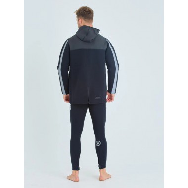 Гидрокуртка мужская с капюшоном Jetpilot heatseeker tour coat black Гидрокуртка мужская с капюшоном Jetpilot heatseeker tour coat black