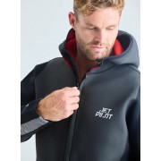 Гидрокуртка мужская с капюшоном Jetpilot heatseeker tour coat black