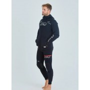 Гидрокуртка мужская с капюшоном Jetpilot rx vault tour coat black/white