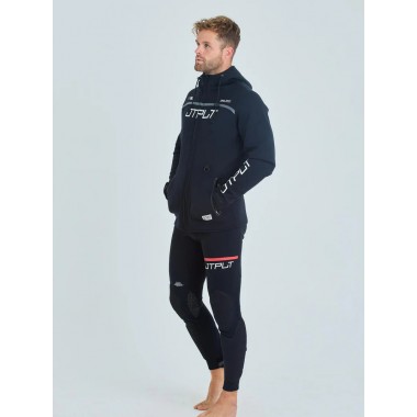 Гидрокуртка мужская с капюшоном Jetpilot rx vault tour coat black/white Гидрокуртка мужская с капюшоном Jetpilot rx vault tour coat black/white