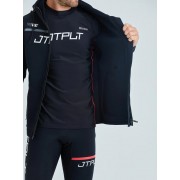 Гидрокуртка мужская с капюшоном Jetpilot rx vault tour coat black/white