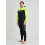 Гидрокуртка мужская с капюшоном Jetpilot rx vault tour coat black/yellow