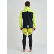 Гидрокуртка мужская с капюшоном Jetpilot rx vault tour coat black/yellow