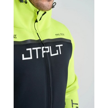 Гидрокуртка мужская с капюшоном Jetpilot rx vault tour coat black/yellow Гидрокуртка мужская с капюшоном Jetpilot rx vault tour coat black/yellow