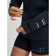Гидрокуртка женская с капюшоном Jetpilot corp 2mm ladies tour coat black