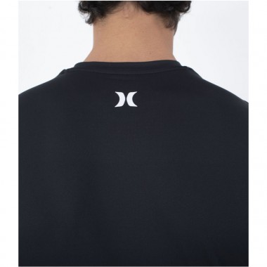 Гидромайка Hurley quickdry rashguard black Гидромайка Hurley quickdry rashguard black