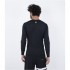 Гидромайка Hurley quickdry rashguard ls black Гидромайка Hurley quickdry rashguard ls black