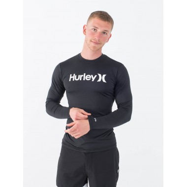 Гидромайка Hurley oo surf shirt ls black Гидромайка Hurley oo surf shirt ls black