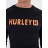 Гидромайка Hurley rash slim fit box ls black Гидромайка Hurley rash slim fit box ls black